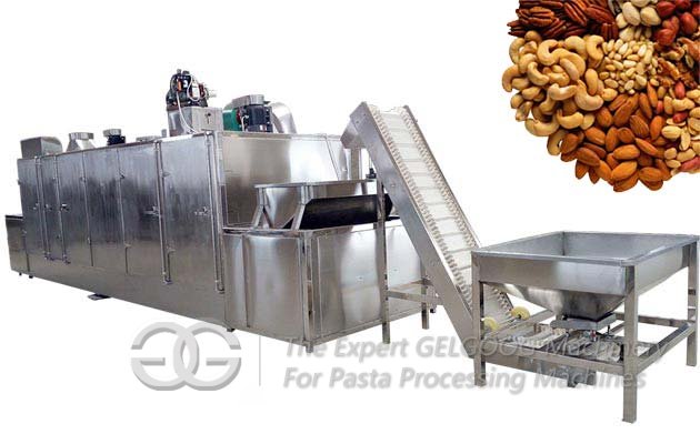 Conveyor Belt Soybean Roasting Machine|Nuts Roaster Machine for Sale