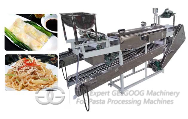Automatic Rice Noodles Making and Steaming Machine for Sale