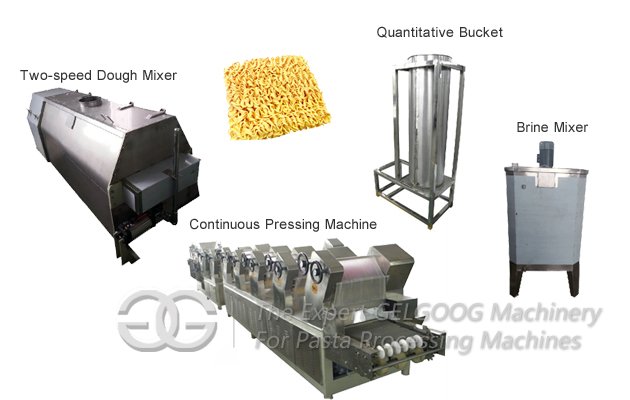 Commercial Fried Instant Noodle Making Machine|Instant Noodles Manufacturing Plant