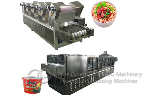 Commercial Fried Instant Noodle Making Machine|Instant Noodles Manufacturing Plant