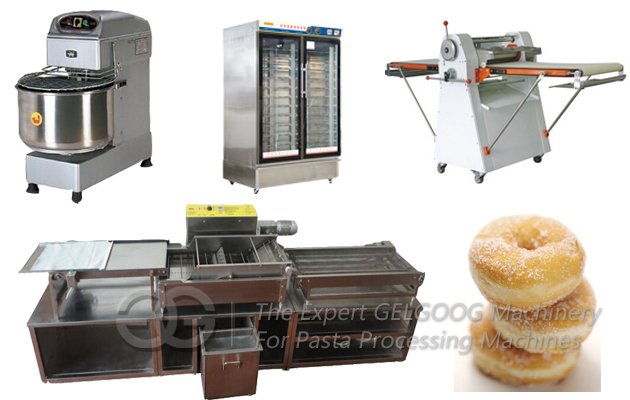 GGQ8F Table Type 1600pcs/h Donut Making Production Line Supplier in China