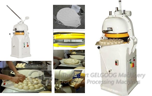 Semi-automatic Dough Dividing and Rolling Machine High Efficiency 