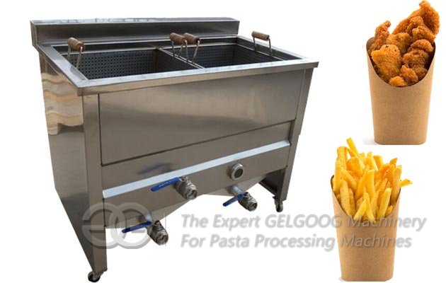 Double Tanks Potato Fries Frying Machine GG-1200