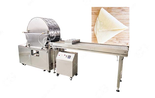 Electric Gas Lumpia Wrapper Making Machine for Sale