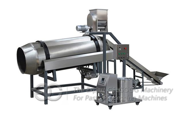 Large Capacity Single-Drum Flavoring Machine Line for Snack Food