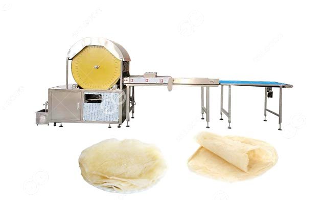 Electric Gas Lumpia Wrapper Making Machine for Sale