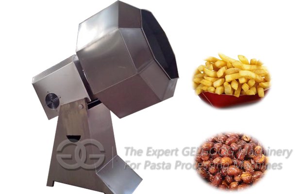 Octagonal Snack Food Flavoring Machine for Sale,GG-700 Pet Food Seaoning Machine