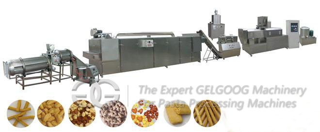 Puffed Snack Production Line with High Efficiency