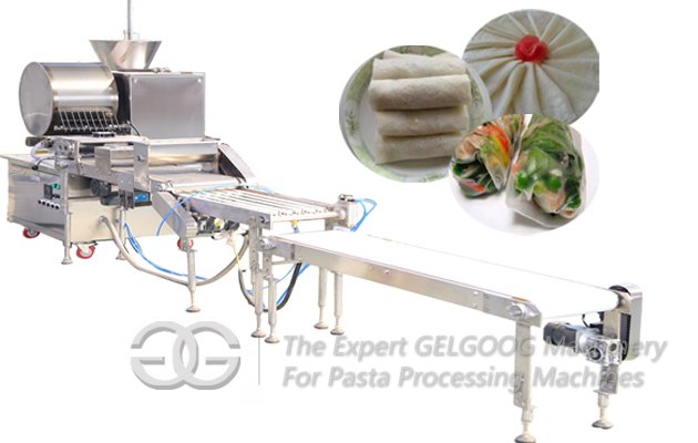 Automatic Spring Roll Wrapper Making Machine