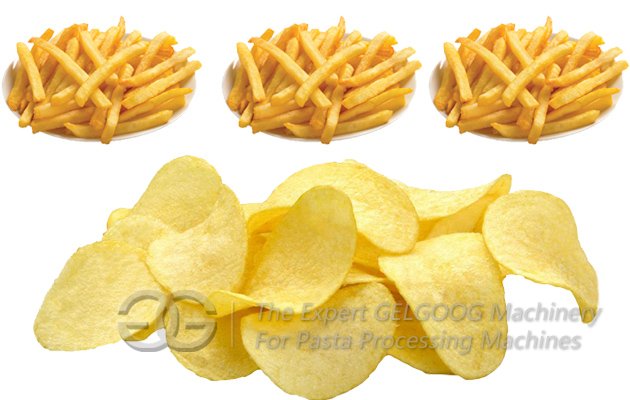 Semi Automatic French Fries Production Line