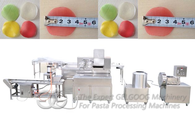 Automatic Prawn Cracker Making Machine 125 kg/h Supplier